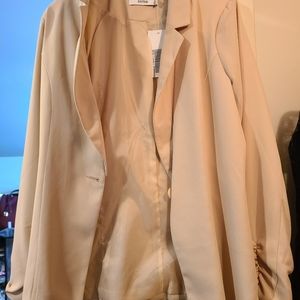 Cream blazer